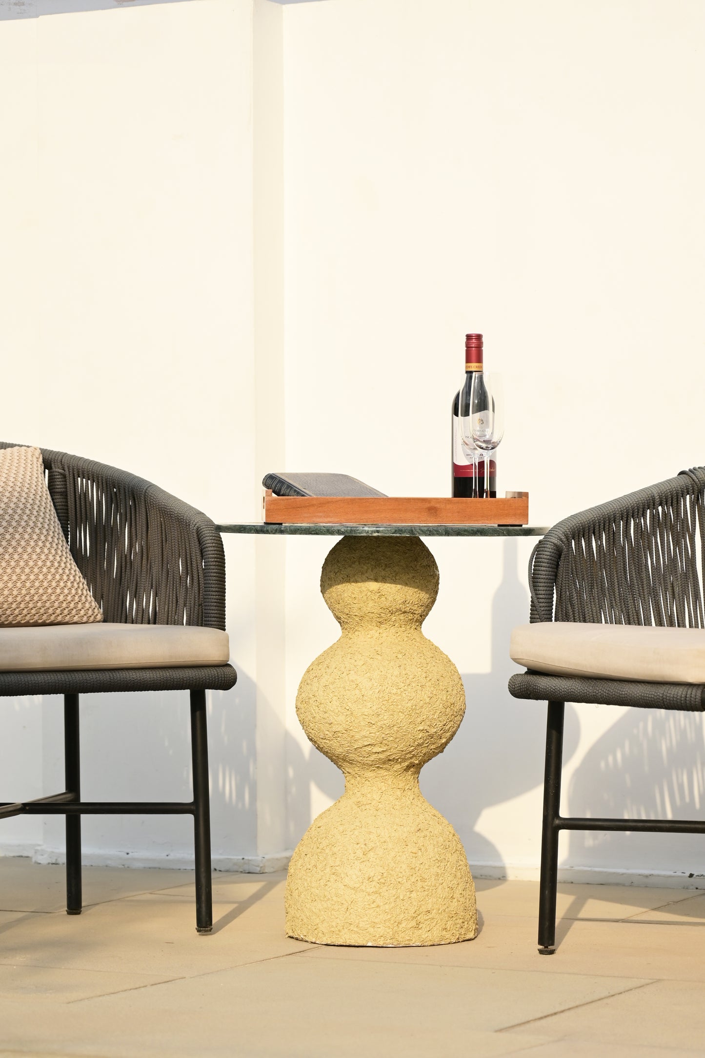 Dune Stand  with stone on top