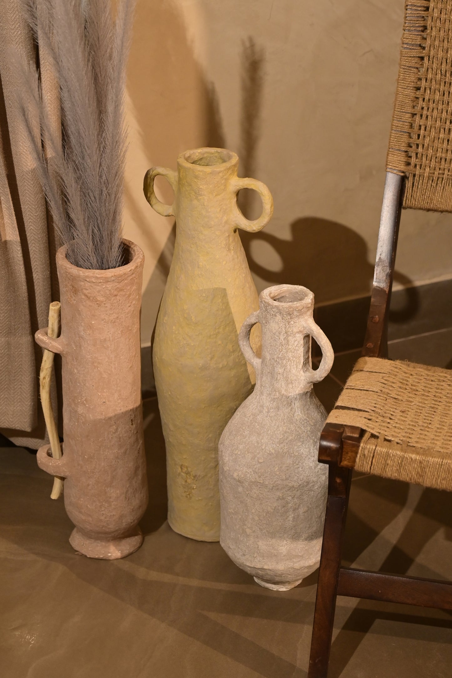 Linn | Set of 3 Pots with twigs