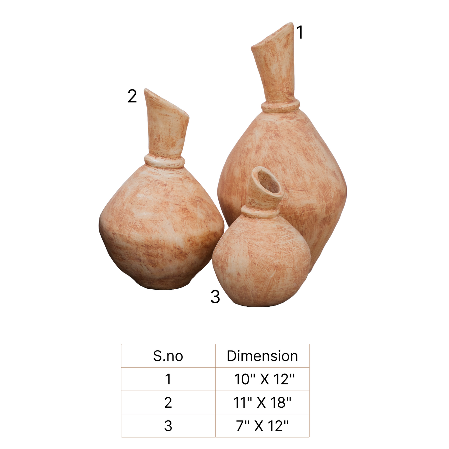 Cantaro Set | Set of 3 Pots