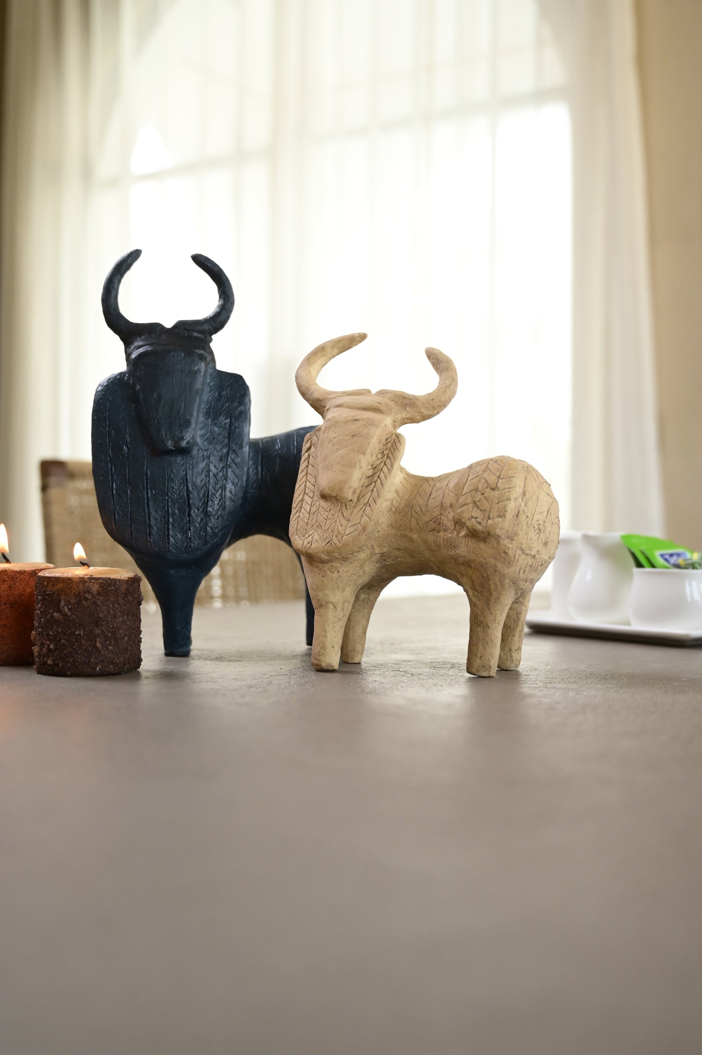 Toro Twins | Set of Animal Decor Pieces