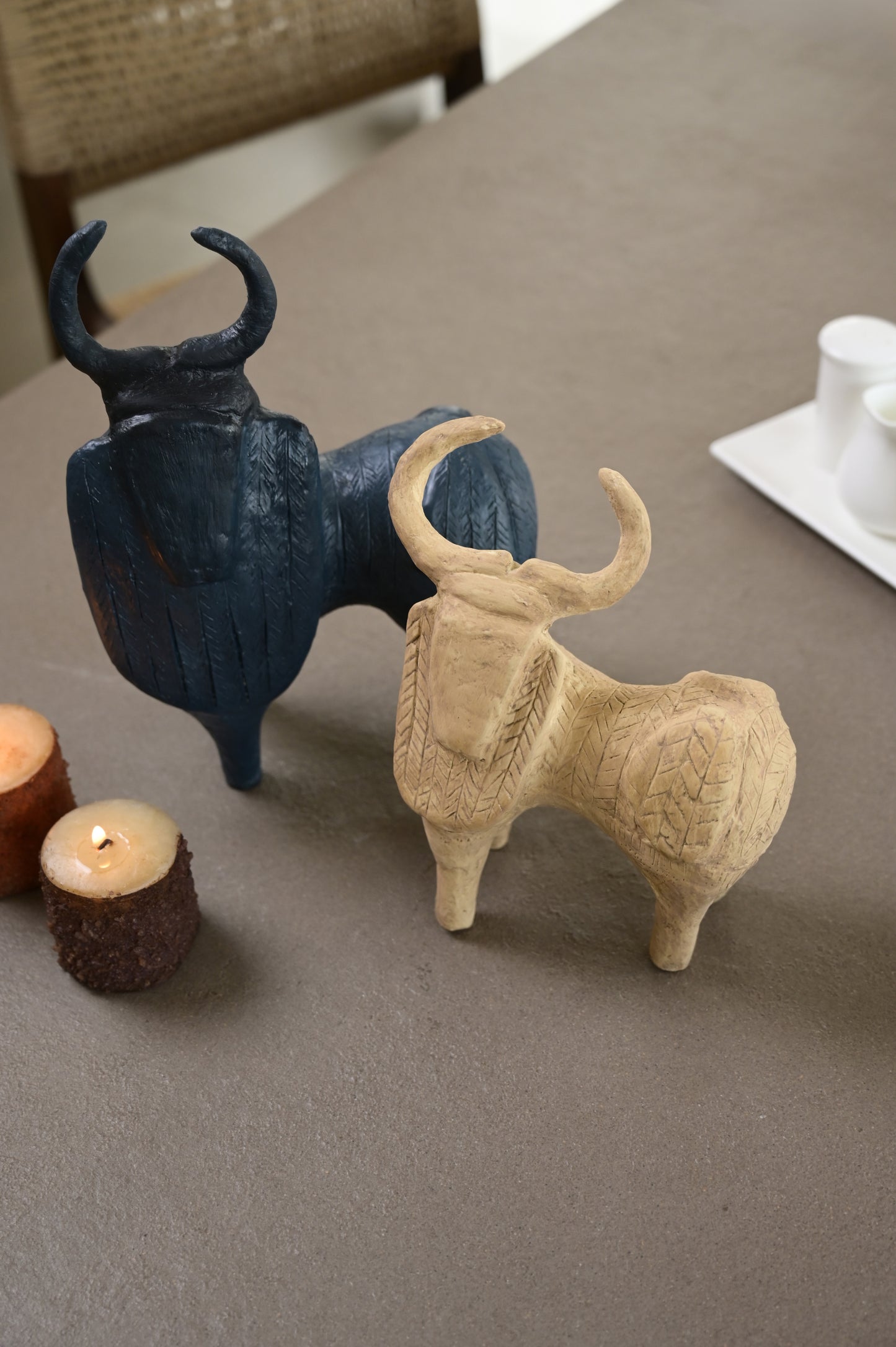 Toro Twins | Set of Animal Decor Pieces