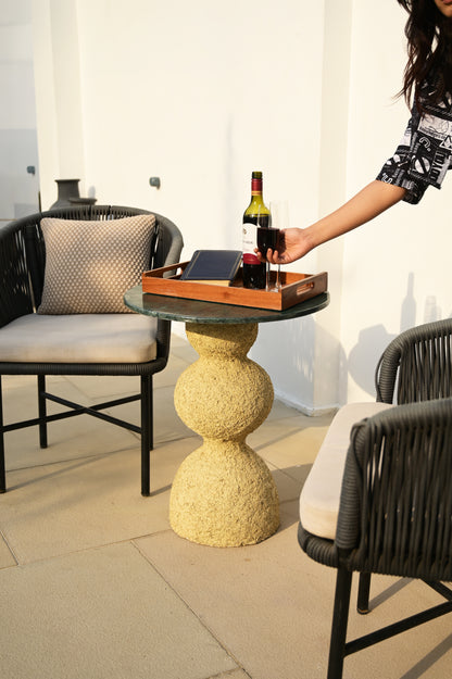 Dune Stand  with stone on top