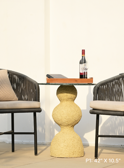 Dune Stand  with stone on top