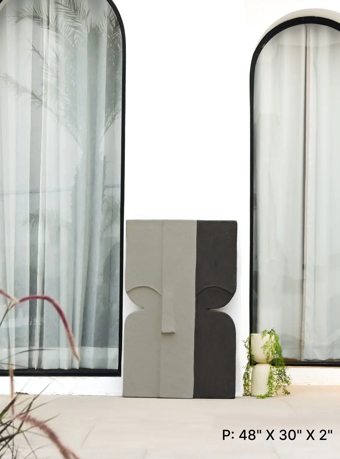 Janus | Split-Face Abstract Wall Décor